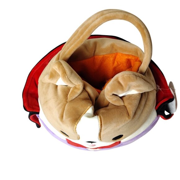 Original Squishmallows Reginald The Vampire Corgi Halloween 12" Plush Treat Pail - Picture 8 of 10